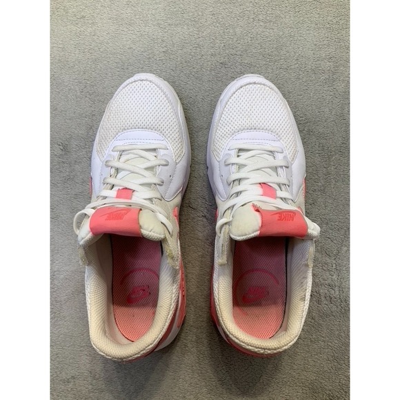 Nike Air Max Excee Womens Size 8.5 White Coral Sneakers Running Shoes - Picture 4 of 7